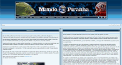 Desktop Screenshot of mundopiranha.com